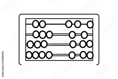 Abacus for mathematical calculations