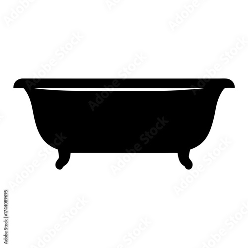 Explore vintage bathtub styles: clawfoot, slipper, and free standing bath silhouettes for design inspiration
