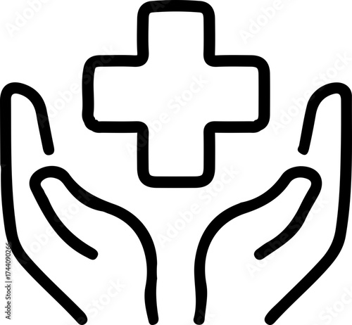 health care icon image design 