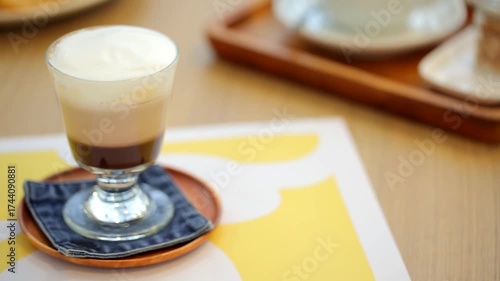 Italian spaghetti with delicious shrimp and squid, spaghetti in a white plate.