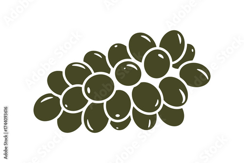 Bunch of grapes illustration
