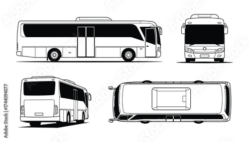 Bus Orthogonal Views