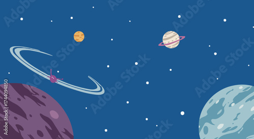 Space, orbit, art