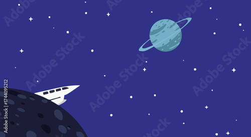 Space, fly, satellite