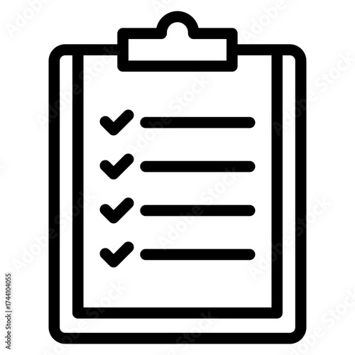 Survey icon in vector illustration