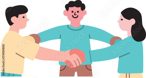 Successful Collaboration Illustration

