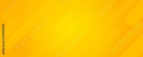 Solid Yellow Background with Subtle Diagonal Light Yellow Lines and Shapes, Forming a Gradient Transition and Dynamic Depth Effect for a Clean, Minimalist, Textured Abstract Design
