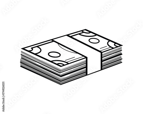 Money Stack Banknotes Currency