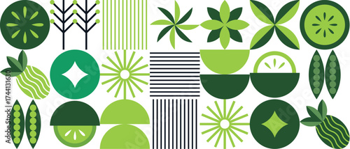 Collection of colorful hand drawn fresh delicious vegetables isolated on white background. Bundle of healthy and tasty vegan products, wholesome vegetarian food.