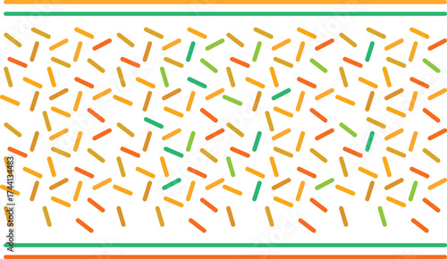 A seamless pattern of playful candy shapes
