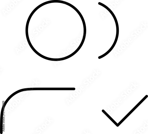 Vector art of user is available