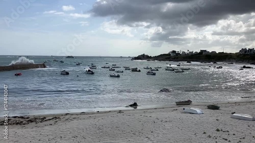 La Bretagne sous les nuages.