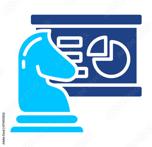 Business Strategy Simple Vector Icon Collection