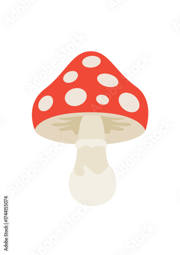 Red mushroom
