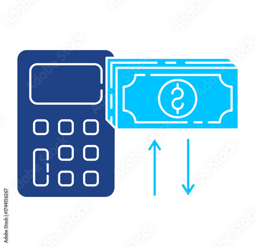 Calculation Simple Vector Icon Collection