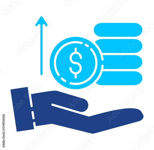 Earning Simple Vector Icon Collection