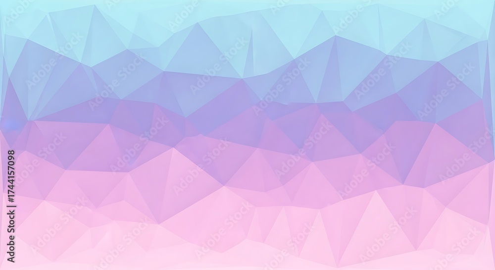 Fototapeta premium Low-Contrast Multicolor Geometric Background for Modern Design