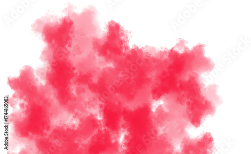 Fiery red smoke plume abstract motion dynamic abstract visual