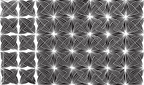 Rough, irregular pattern composed of monochrome geometric elements. Overlay distressed grunge background. Abstract vector illustration. Isolated on white background. EPS10
