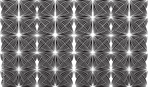 Rough, irregular pattern composed of monochrome geometric elements. Overlay distressed grunge background. Abstract vector illustration. Isolated on white background. EPS10