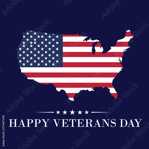 Veterans Day. honor heroes, Holiday concept. Template for background, banner, card, poster with text inscription