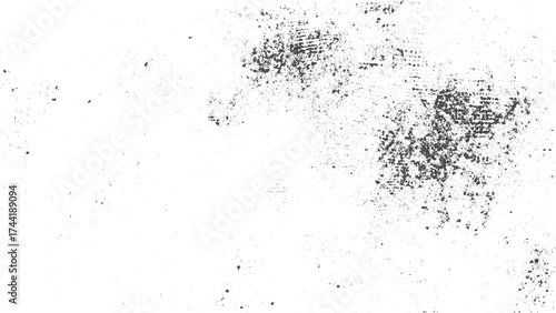 Eroded distressed texture with grain dust and scratches for grunge overlay effect. Grunge background texture with rustic gray tone and vintage wall rough surface vector. 