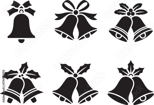 set of christmas bells