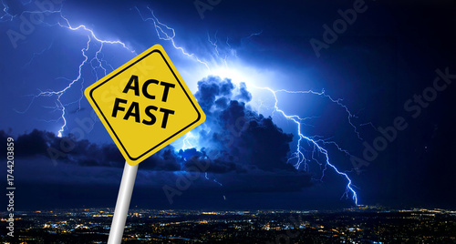 Awareness photo vector illustration - road safety message - children's education poster, Flat design, colorful SIGN	