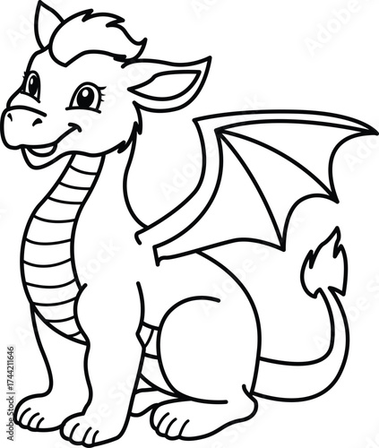 Griffin illustration kids