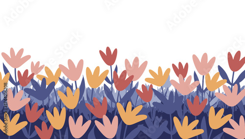 fire flames vector background illustration seamless design