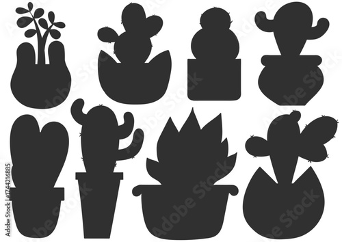 Set of illustrations for postcards, flyers, banners