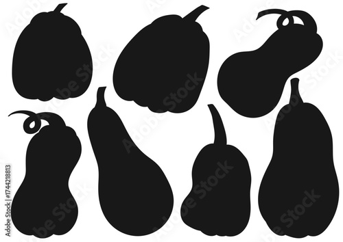 Set of illustrations for postcards, flyers, banners