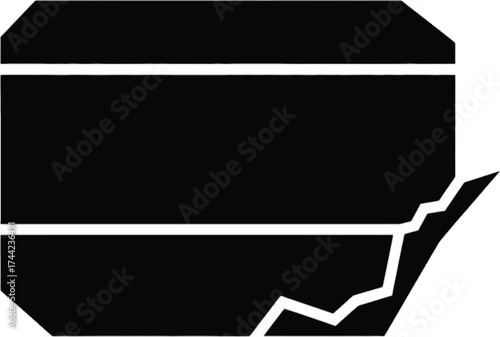 Illustration of a wrapped candy bar, perfect for illustrating sweets, treats, and confectionery themes in designs