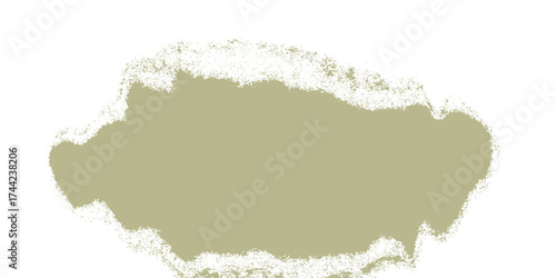Torn vintage paper map vector illustration with a blank banner and green grass frame on an abstract dirty grunge background
