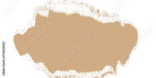 Old brown vintage texture paper background with abstract grunge border frame design for copy space