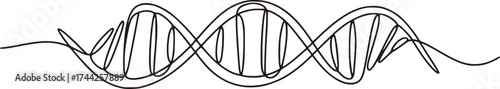 Double helix abstract scientific illustration science biology