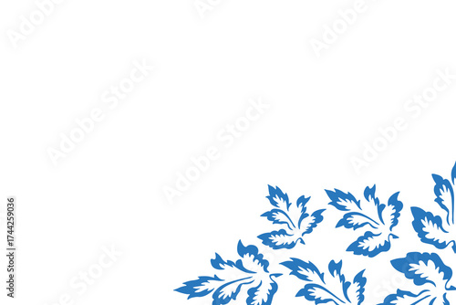 Hand drawn plants, dividers, wreaths, border frames. Circle floral frame with leaves on white background. Vector hand drawn illustration for wallpaper, posters, card. Copy space. Doodle style.