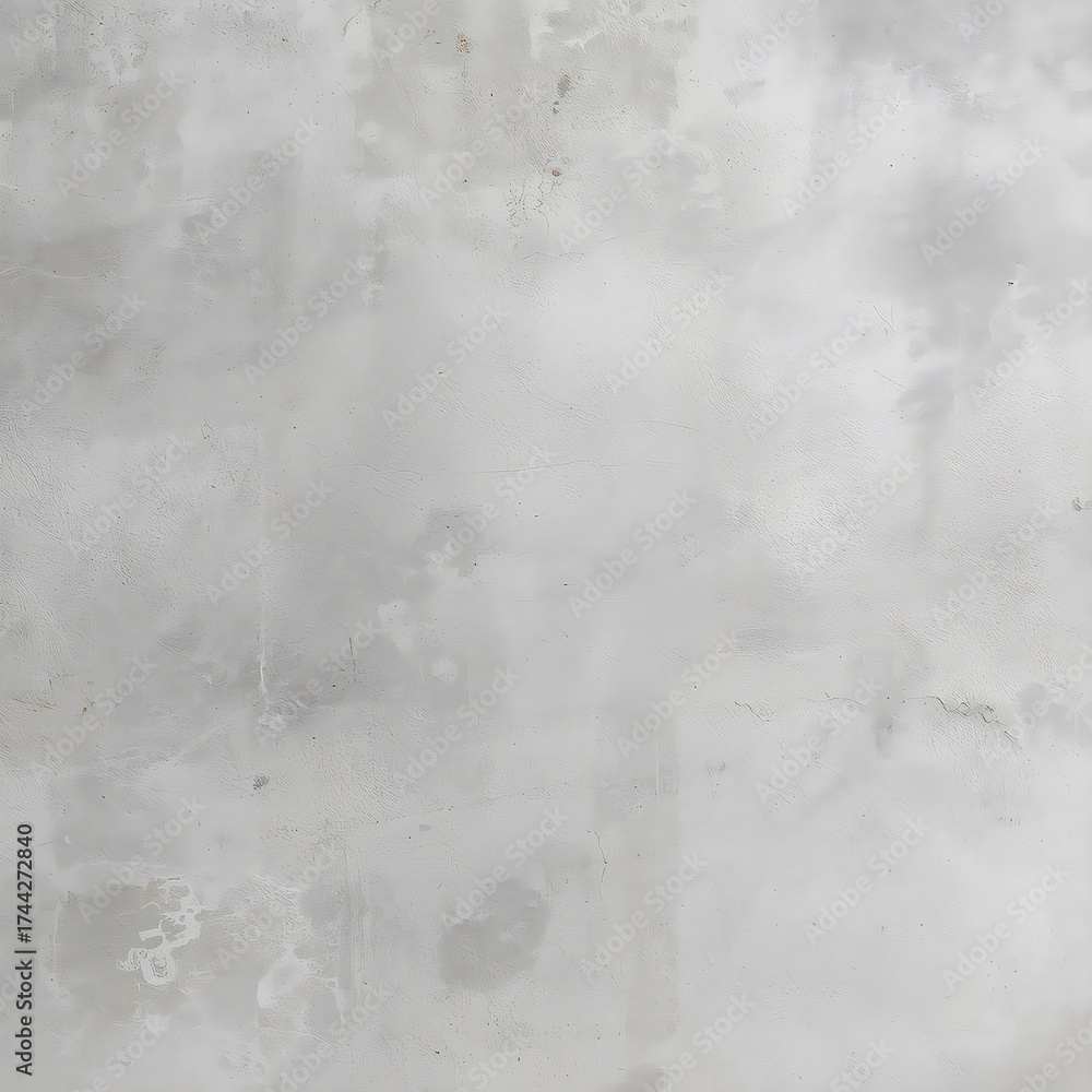 Fototapeta premium Light Concrete Wall Texture - Seamless High-Resolution Background