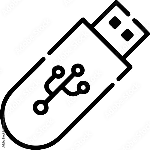 USB Flash Drive Symbol