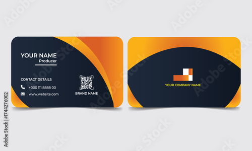 Modern creative business card design for business and luxurious Brand