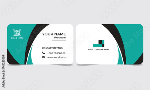 Modern creative business card design for business and luxurious Brand
