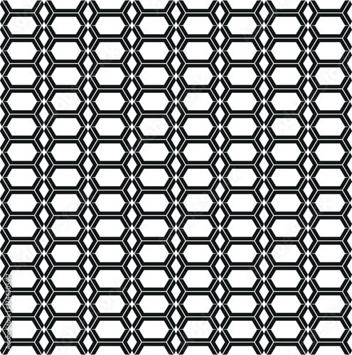 Gingham Weave Seamless Background. Gingham vector pattern. Black and White Pattern Texture.	