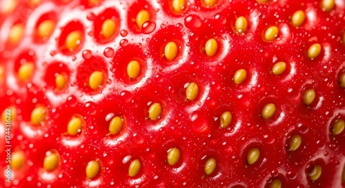 Wallpaper Mural strawberry close up Torontodigital.ca