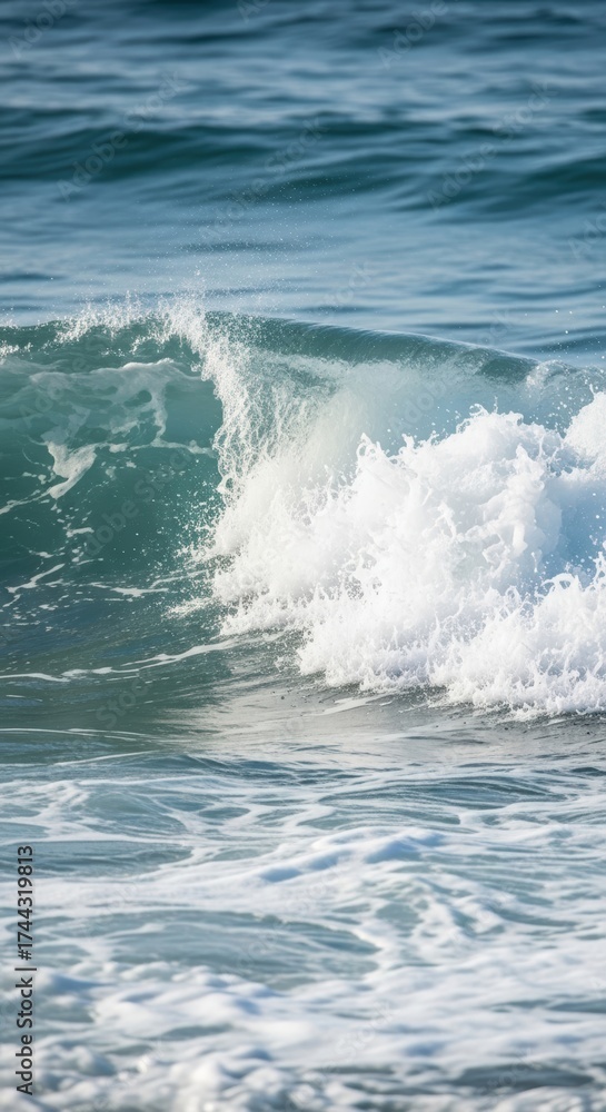 Fototapeta premium Abstract Serene Water Movement Calming Background