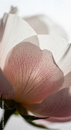 Delicate Rose Petals Abstract Calming Floral Background