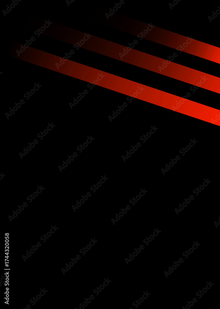 Obraz premium abstract red and black background