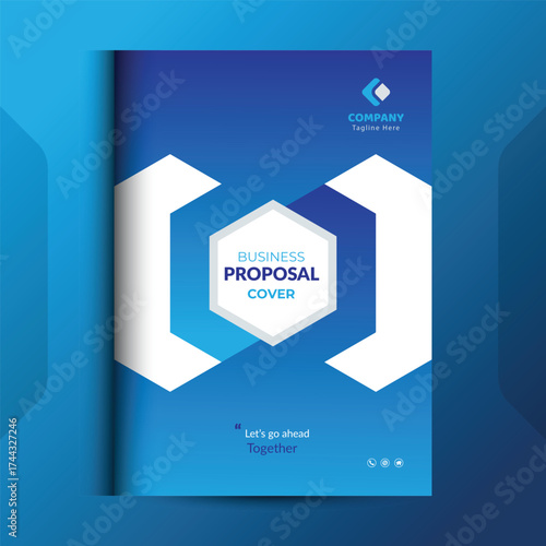 Wallpaper Mural Proposal cover Design Template concepts are adept for corporate Business	 Torontodigital.ca