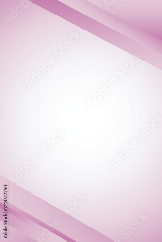 Soft pink gradient background with white or vector abstract modern background color for flyer banner and social media post template