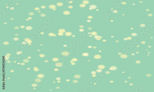 Abstract graphic design with floating shapes in pastel tones background