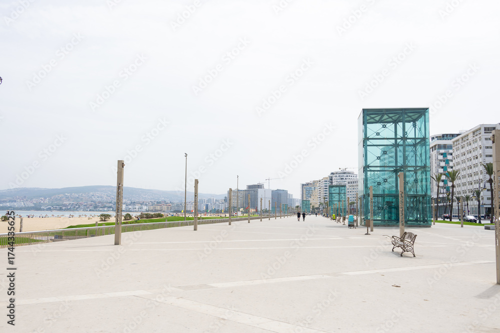 Fototapeta premium Boulevard Tanger